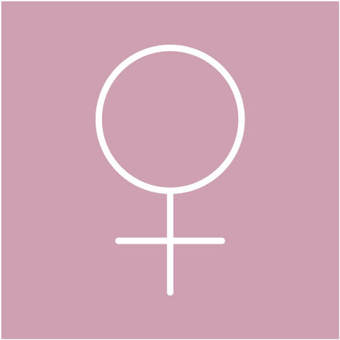 Lyserød ikon - REFERTILE FEMALE