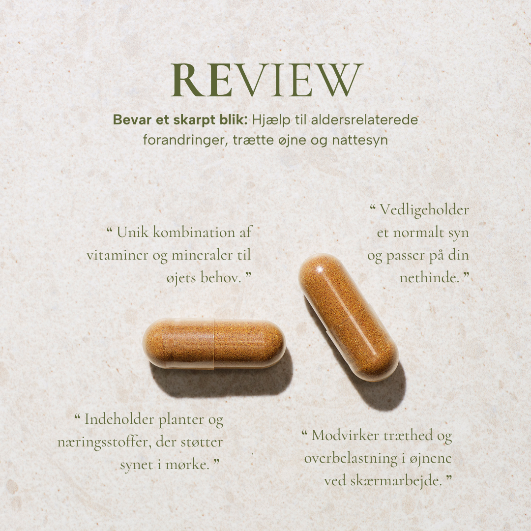 REVIEW kosttilskudskapsler fra Sandvig Pharma med anprisninger