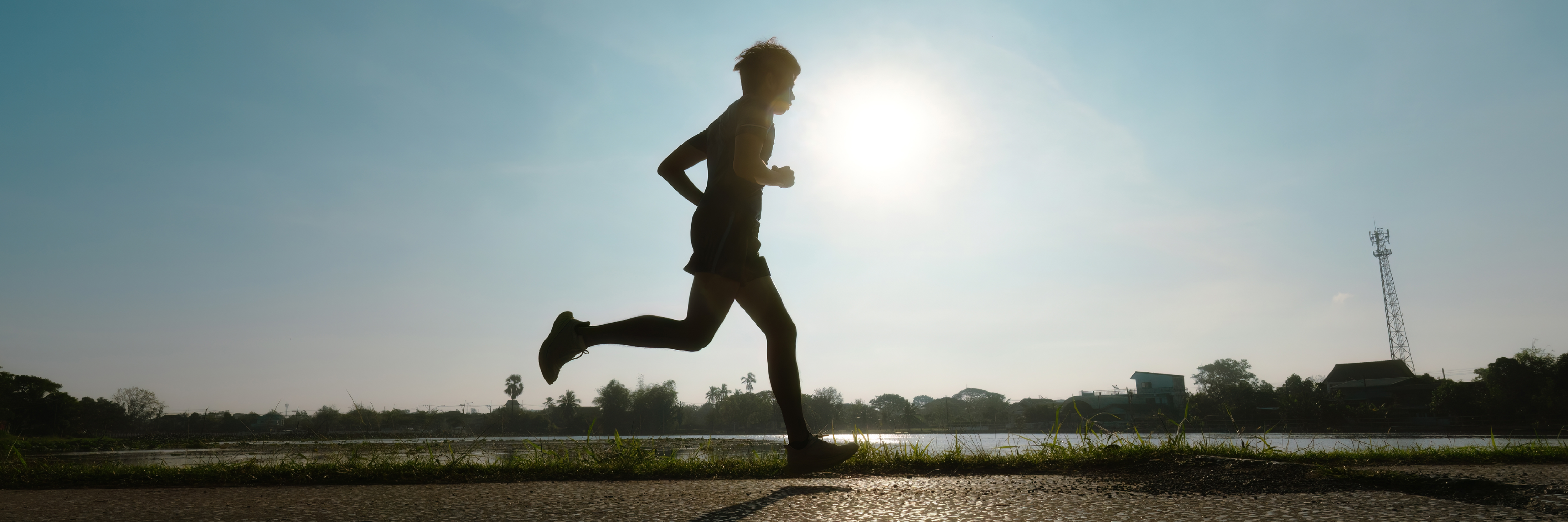 Mand der løber - bevægelse