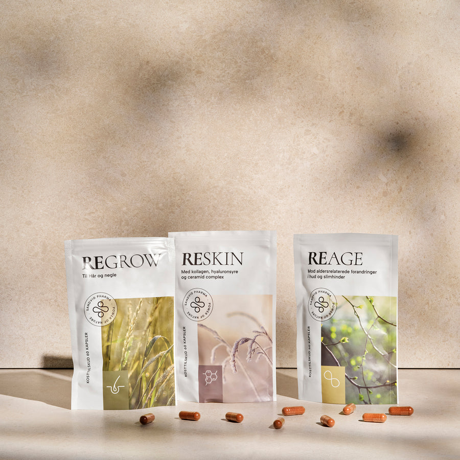 Sundhedspakke til hud, hår og negle | BeautyCare