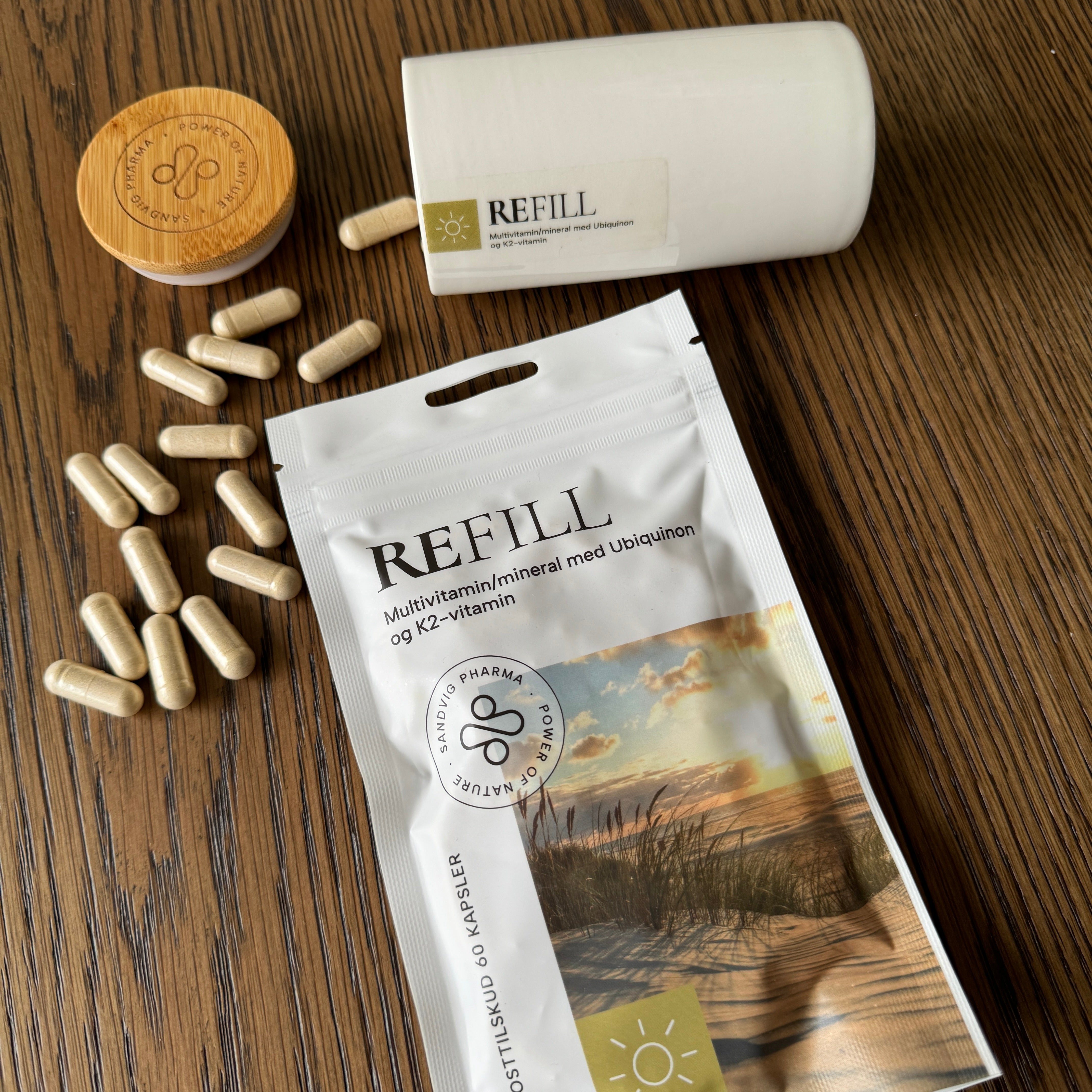 Multivitamin & mineral-tilskud med vitamin K2 og Q10 - REFILL