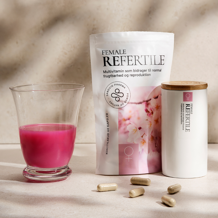 Multivitamin til normal fertilitet (kvinder) | REFERTILE FEMALE