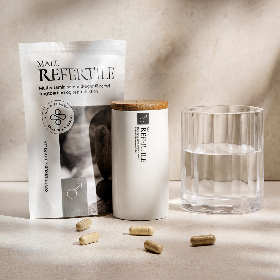 Multivitamin til normal fertilitet hos mænd | REFERTILE MALE