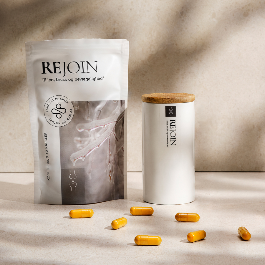 Led, brusk og bevægelighed med kollagen og hyaluronsyre | REJOIN