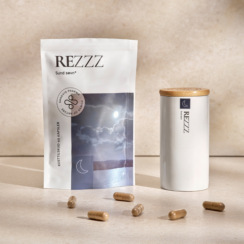 Bedre søvn med baldrian, humle og citronmelisse | REZZZ