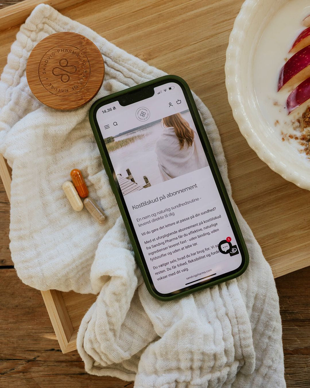 Støt kroppen. 
På dens egne præmisser.